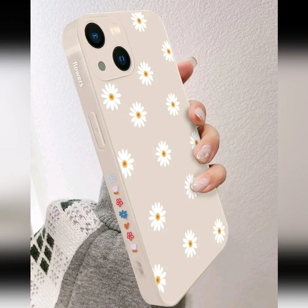 Daisy Painted Floral Phone Case